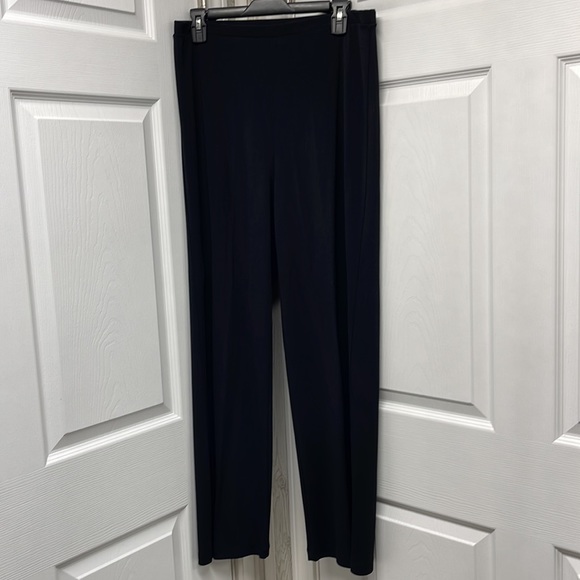 Petite Sophisticate Black High Rise Dress Pants Large 15 waist and inseam is 28 - Picture 2 of 6